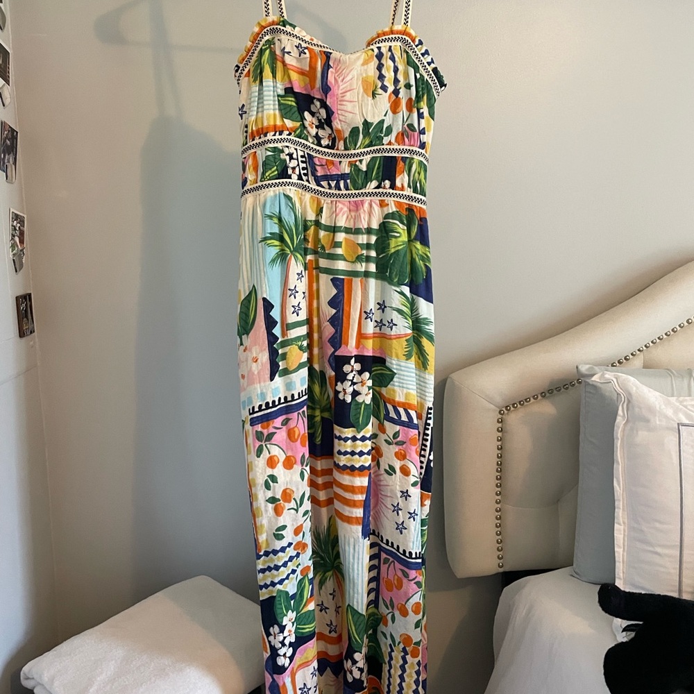 Colorful Floral Maxi Dress